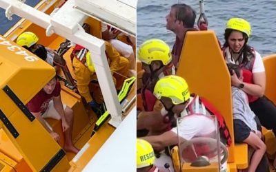 Niña cayó al mar desde crucero de Disney y su padre se lanzó a rescatarla