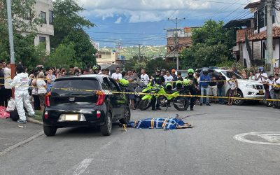 ¡A sangre fría! Mujer fue asesinada en plena vía pública en Girón