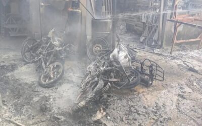 Grave incendio en Bucaramanga dejó heridos y pérdidas materiales