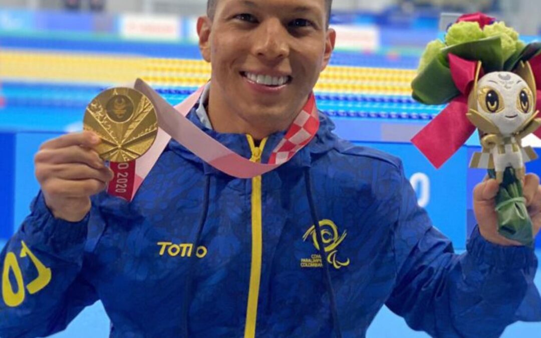 El santandereano Nelson Crispín hizo historia con cinco medallas para Colombia