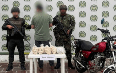 El ‘Delivery’ de la muerte: capturado con kilos de base de coca ocultos en envío por moto