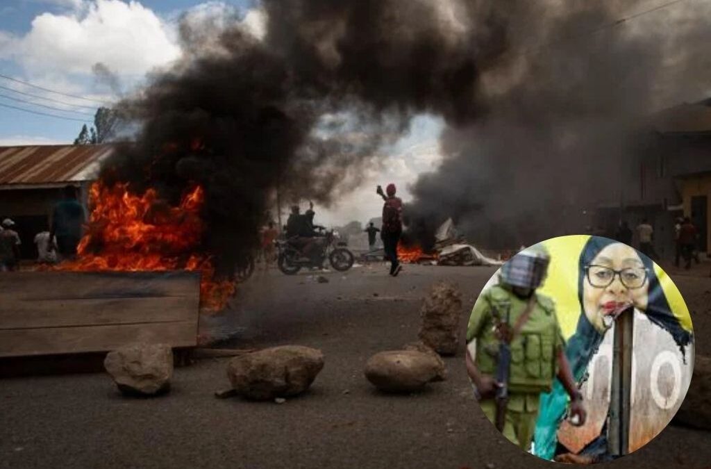 Tanzania arde tras elecciones: protestas y cientos de muertos
