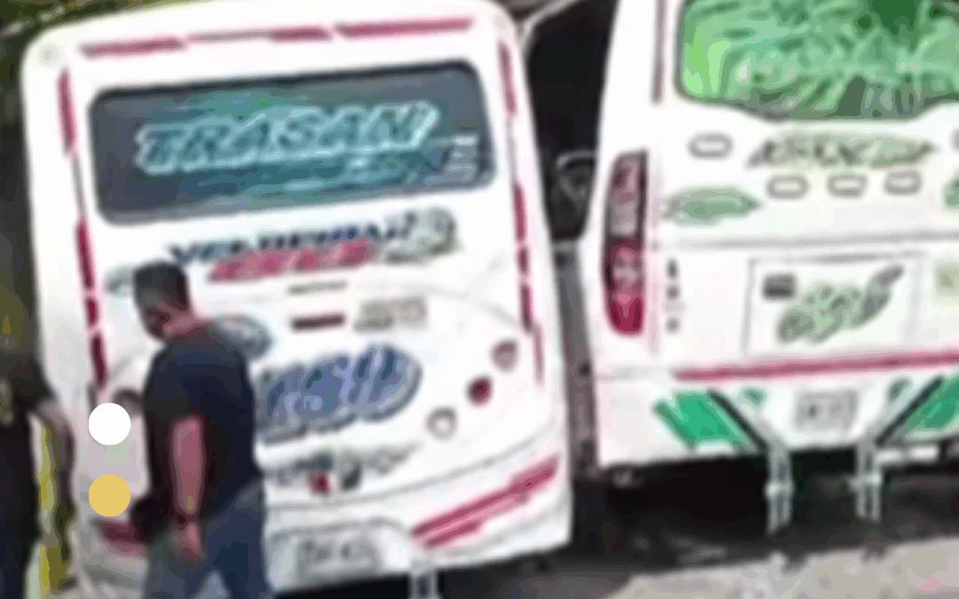 Varios heridos dejó el choque de dos busetas en pleno centro de Cúcuta