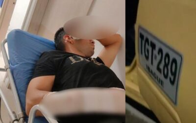 “Solo quería trabajar y casi me mata”: taxista brutalmente herido