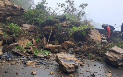 Ocho municipios de Santander en alerta roja por lluvias