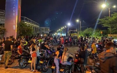 Ni la Policía pudo frenarlo: el caos se tomó las calles de Cúcuta