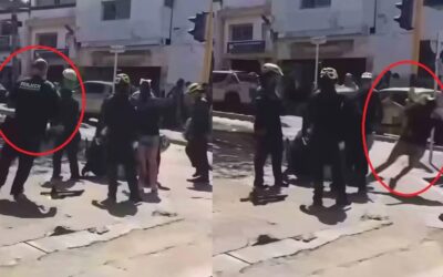 Investigan a policía que habría agredido a mujer durante procedimiento en Bucaramanga
