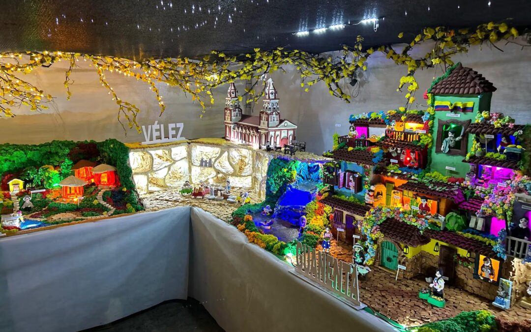 Floridablanca busca repetir título con un pesebre dulce monumental