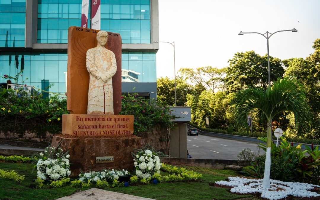 Nuevo monumento en Santander honra a quienes dieron su vida durante el COVID-19
