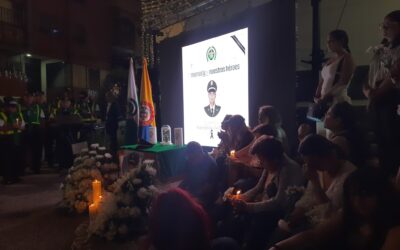 El último adiós a Fredy Leal en Bucaramanga: un héroe de la patria y padre de un niño