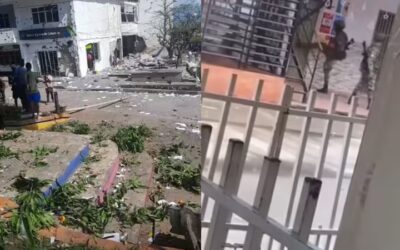 Hechos violentos en Cauca dejaron ocho policías heridos y graves afectaciones