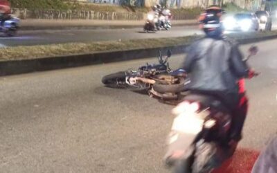 Adulto mayor murió tras ser arrollado por una moto en Piedecuesta