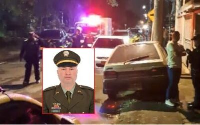 Policía santandereano murió en atentado terrorista en Cali