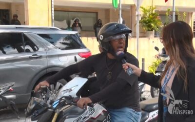 Tensión en manifestación: reportera fue agredida verbalmente durante protesta motera