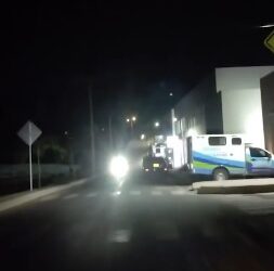 Camino al hospital, a ciegas