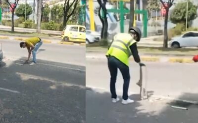 El asfalto lo puso el pueblo