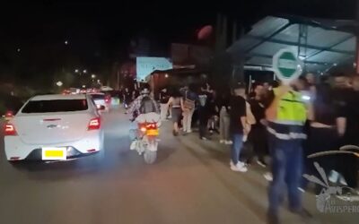 Eventos llenos, seguridad vacía: riesgo en la vía Floridablanca–Piedecuesta
