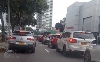 Viacrucis vial diario en Bucaramanga: hasta una hora para cruzar la ciudad