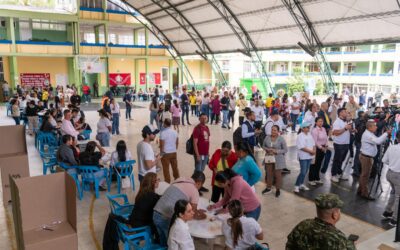 Escrutinio departamental en Santander supera el 50 % de municipios revisados