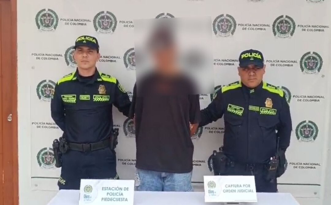 Un simple control en Piedecuesta terminó en captura por grave delito