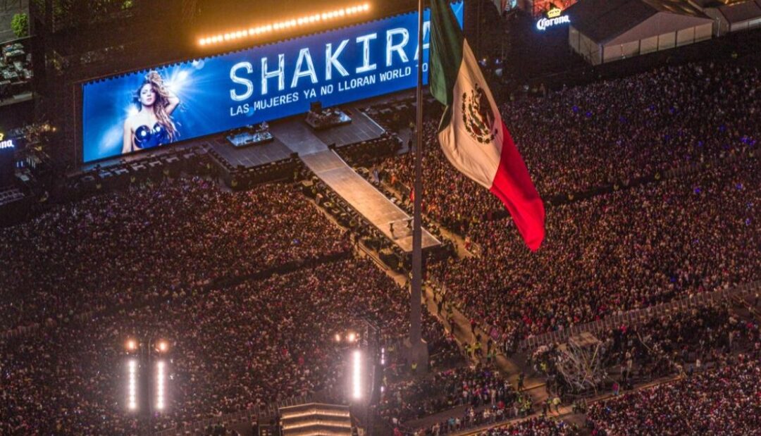Shakira electriza México: concierto histórico en el Zócalo rompió récords