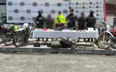 Operativo en Rionegro dejó dos capturados y armamento de alto poder incautado