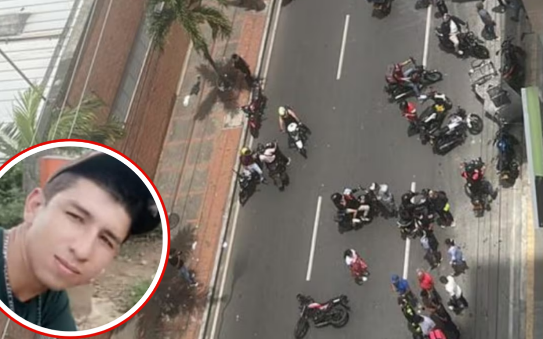 Así fue el atentado sicarial que terminó en muerte en la carrera 17 con calle 45 en Bucaramanga