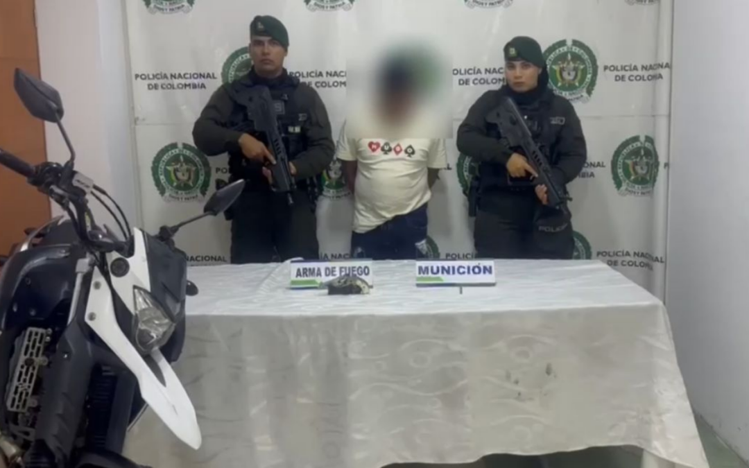 Extranjeros armados fueron detenidos tras persecución en Bucaramanga