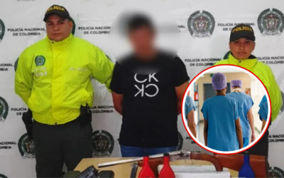 Tras amenazas a médicos, incautan en un operativo escopeta y material para munición en Santander