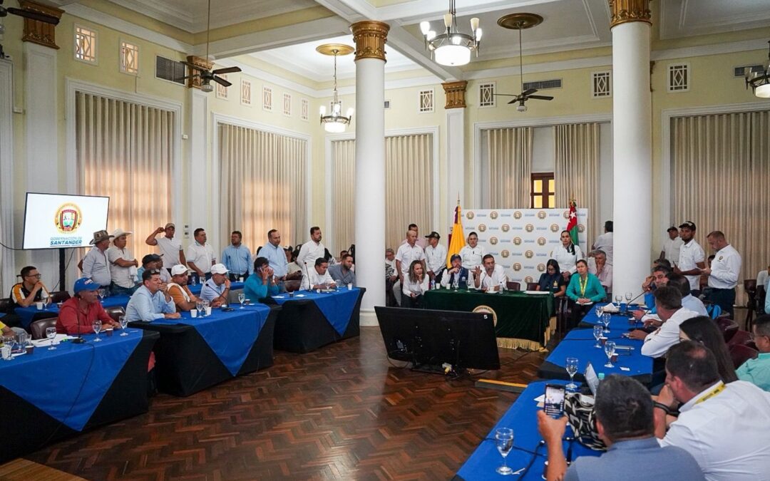 Acuerdo puso fin a bloqueos en Santander: revisarán avalúos en 16 municipios