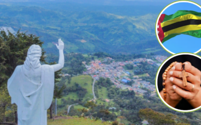 Santander alberga el Viacrucis más largo de Colombia, un recorrido de fe que atrae a miles de visitantes