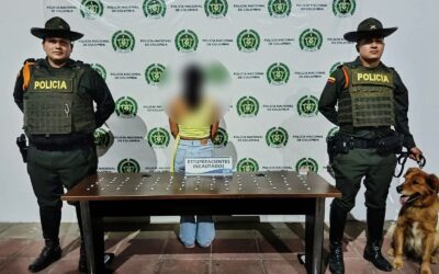 Cayó en San Gil joven de 25 años con estupefaciente lista para distribución