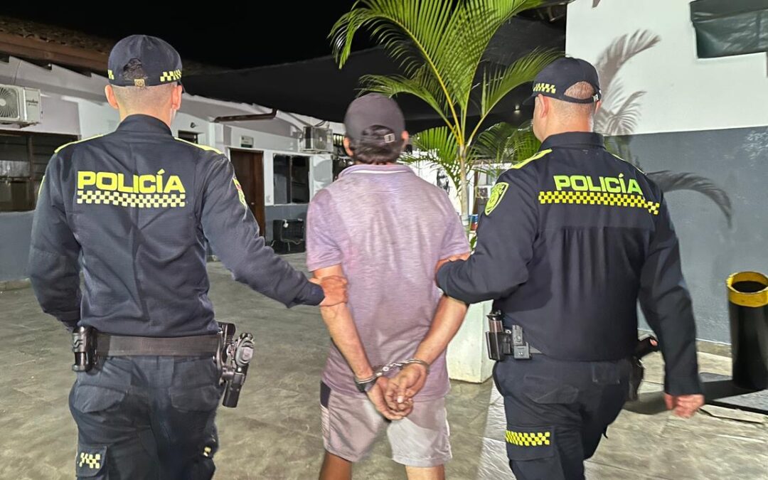 Alias “Milicio” cayó en Bucaramanga tras patrullajes y verificación de antecedentes