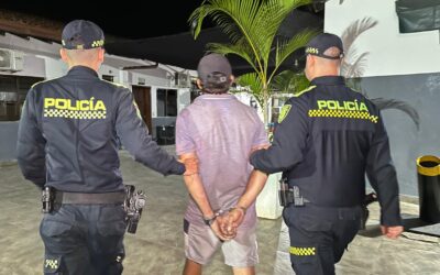 Alias “Milicio” cayó en Bucaramanga tras patrullajes y verificación de antecedentes