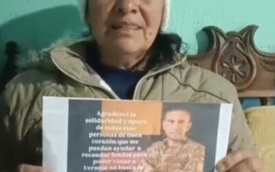 Madre santandereana suplica ayuda para encontrar a su hijo desaparecido en Ucrania