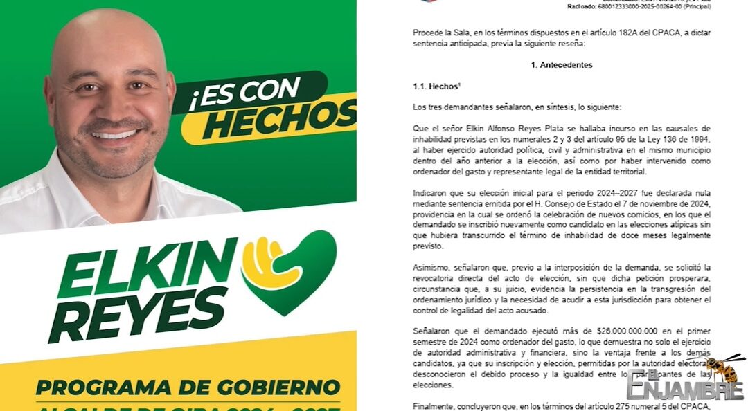 Caso Oiba: justicia tumba alcalde y deja en evidencia fallas del sistema
