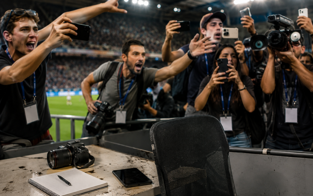 ¿Periodistas o farsantes? El circo de las acreditaciones en el fútbol ya se salió de control