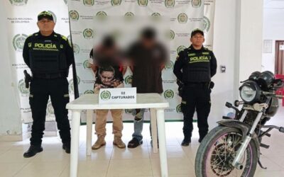 Delincuentes sembraron miedo en la vía Bucaramanga – Matanza, pero terminaron tras las rejas