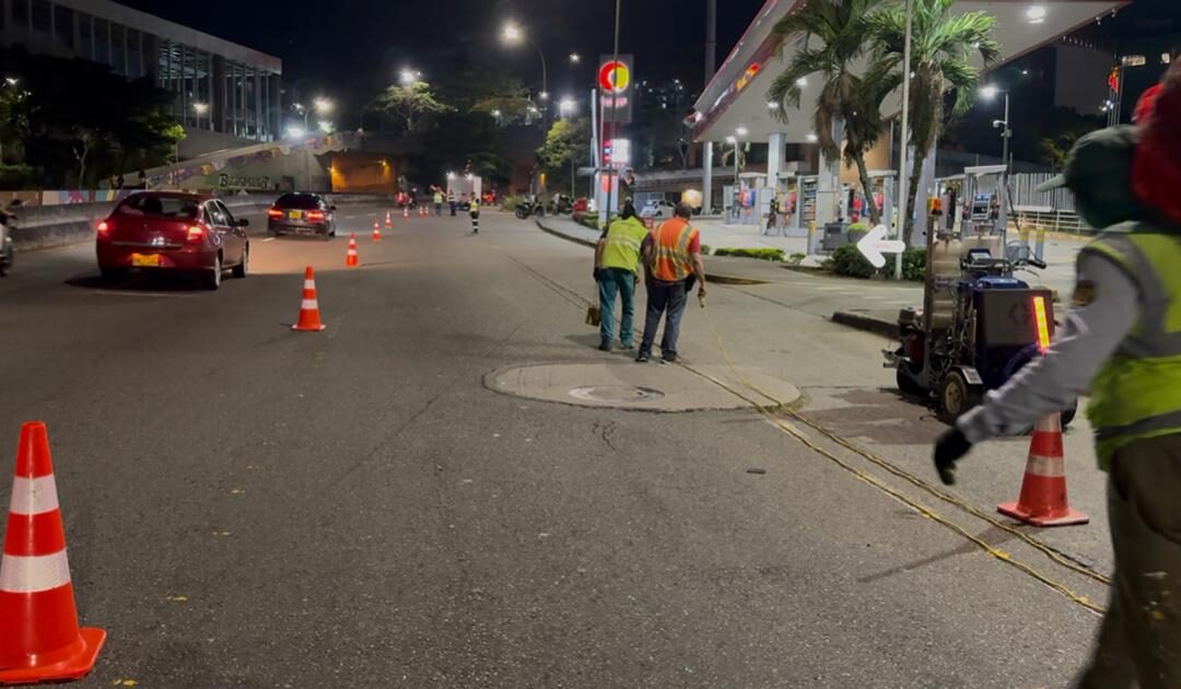 El punto más congestionado de Bucaramanga cambia de cara con nueva señalización