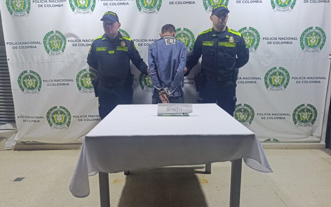 Con un cuchillo habría intimidado a un menor: así fue la captura del presunto responsable
