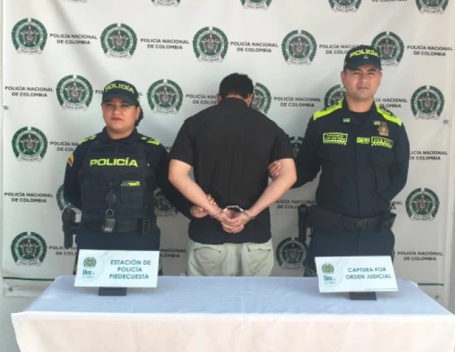 Un simple requerimiento de antecedentes terminó con una captura en Piedecuesta