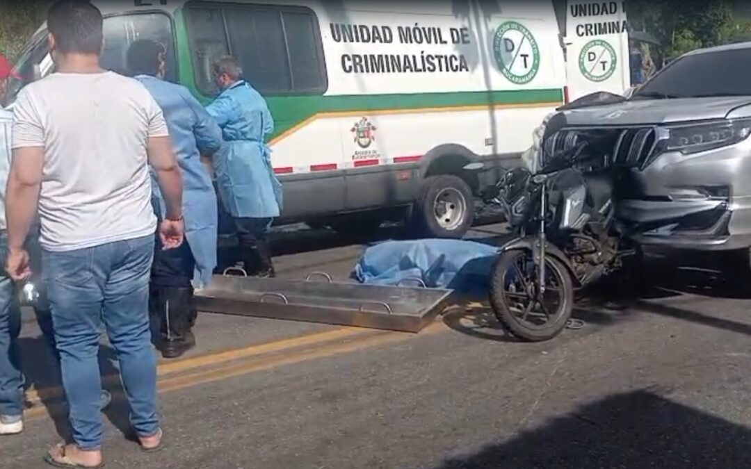 Nora Duarte falleció tras choque provocado por conductor que se dio a la fuga