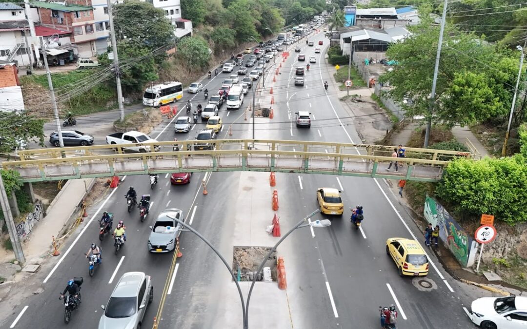 Desmontarán puente peatonal del Tercer Carril en Floridablanca: conozca los cierres y desvíos