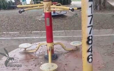 Oscuridad, deterioro e inseguridad: el preocupante estado de un parque en Girón
