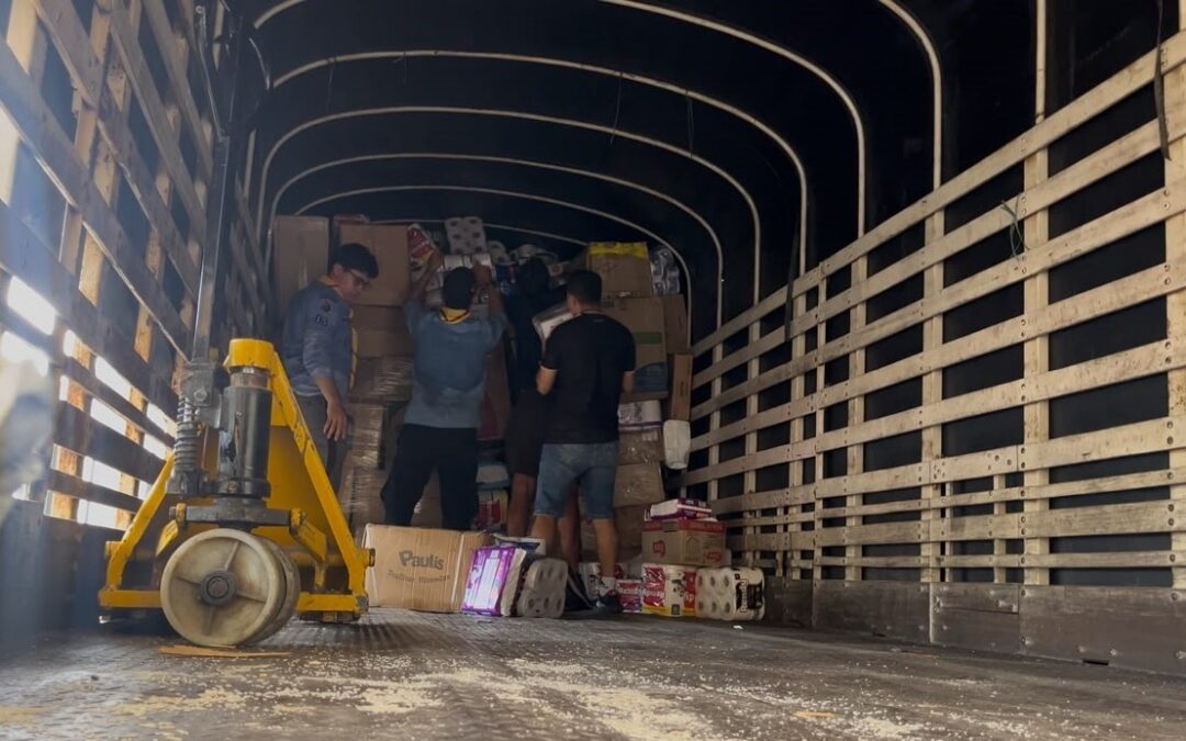 Santander no baja la guardia tras el sismo y ya envió 60 toneladas de ayuda a damnificados