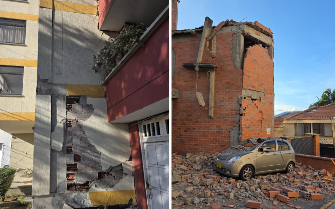 Santandereano relató cómo sobrevivió al derrumbe de su edificio durante el terremoto en Pereira