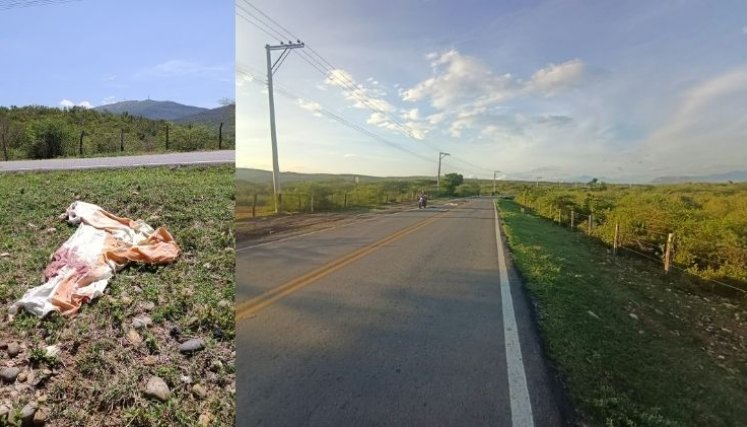 Lo atropellaron y quedó horas en la vía Cúcuta-Puerto Santander: otros vehículos habrían pasado sobre él