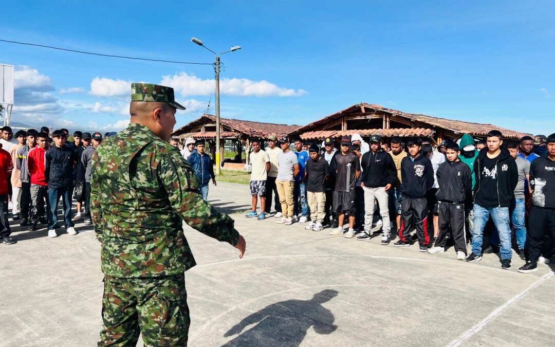 Más de 300 jóvenes iniciaron el proceso de incorporación al Ejército en el Cauca