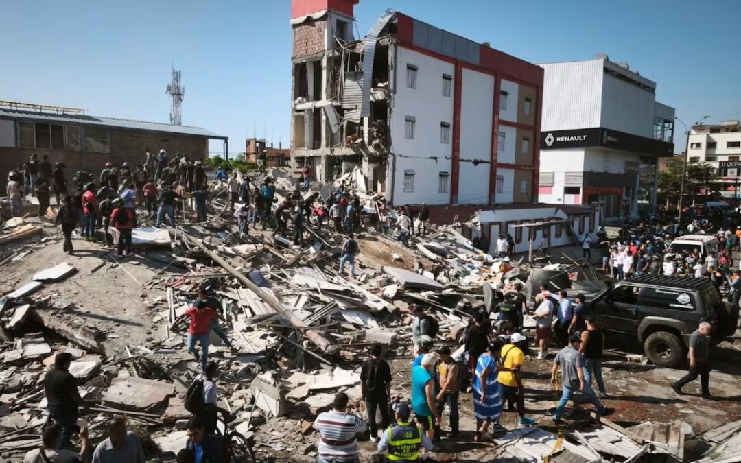 Emergencia en Colombia tras terremoto de 7,4: reportan 111 muertos y 61 edificios colapsados