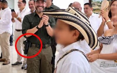¿Firmeza o polémica? Abelardo de la Espriella, armado incluso al compartir con niños